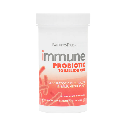 NaturesPlus, Immune Probiotic, 10 Billion CFU, 30 Capsules
