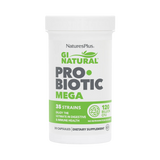 NaturesPlus, GI Natural Probiotic Mega, 120 Billion CFU, 30 Capsules