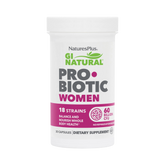 NaturesPlus, GI Natural Probiotic Women, 60 Billion CFU, 30 Capsules