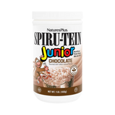 NaturesPlus, Spiru-Tein Junior, Nutritious Thick Shake Mix For Kids, Chocolate, 1 Lb