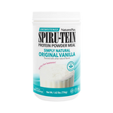 NaturesPlus, Spiru-Tein, Protein Powder Meal, Unsweetened, Vanilla, 1.62 Lbs