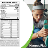 NaturesPlus, Spiru-Tein, Protein Powder Meal, Cookies & Cream, 1.15 Lbs