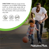 NaturesPlus, Spiru-Tein, Protein Powder Meal, Cookies & Cream, 1.15 Lbs