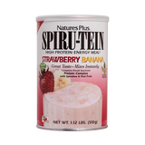 NaturesPlus, Spiru-tein (Spirutein) Strawberry Banana, 1.1 Lbs Powder