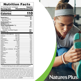 NaturesPlus, Spiru-tein (Spirutein) Strawberry Banana, 1.1 Lbs Powder
