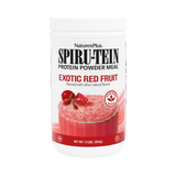 NaturesPlus, Spiru-Tein, Protein Powder Meal, Exotic Red Fruit, 1.1 Lbs