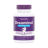 NaturesPlus, Dreaminol, Stress & Sleep Complex, Melatonin Free, 60 Capsules