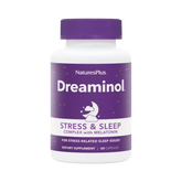 NaturesPlus, Dreaminol, Stress & Sleep Complex with Melatonin, 60 Capsules
