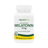 NaturesPlus, Fast Acting Melatonin, 3 Mg, 90 Tablets