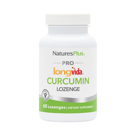 NaturesPlus, PRO longvìda Curcumin Lozenge, 60 Lozenges