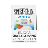 NaturesPlus, Spiru-Tein, High Protein Energy Meal, Vanilla, 8 Packets, 1.2 Oz