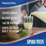 NaturesPlus, SPIRU-TEIN, Banana, 8 Total Packets