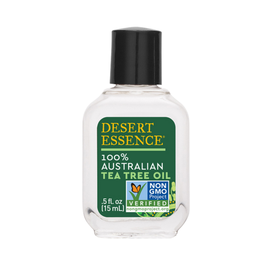Desert Essence, 100% Australian Tea Tree Oil, 0.5 Fl Oz