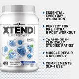 XTEND, 7G BCAA, Blue Raspberry Ice, 2.74 lbs (1.242 kg)