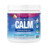 Natural Vitality, CALM, Relaxing Drink Mix, Raspberry-Lemon, 8 oz, 227 g