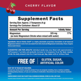 Natural Vitality, CALM, Magnesium Citrate + Glycinate Relaxing Drink Mix, Cherry, 8 oz, 227 g