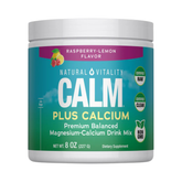 Natural Vitality, CALM, Plus Calcium, Raspberry-Lemon, 8 oz, 227 g