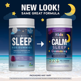 Natural Vitality, CALM, Kids Sleep Gummies With Melatonin, Nighttime Berry, 60 Gummies