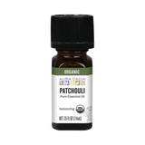 Aura Cacia, Organic Patchouli, Essential Oil, 0.25 Fl Oz