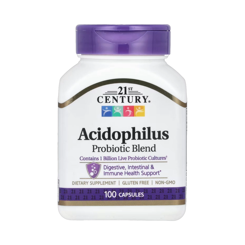 21st Century, Acidophilus Probiotic Blend, 100 Capsules