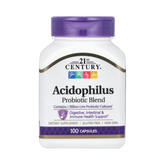 21st Century, Acidophilus Probiotic Blend, 100 Capsules