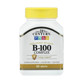 21st Century, B-100 Complex, Prolonged Release, 60 Tablets