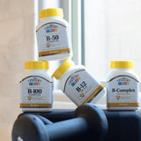 21st Century, B-100 Complex, Prolonged Release, 60 Tablets
