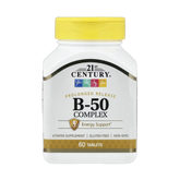 21st Century, B-50 Complex, Prolonged Release, 60 Tablets