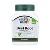21st Century, Beet Root, 90 Capsules