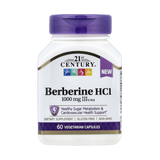 21st Century, Berberine HCI, 60 Vegetarian Capsules