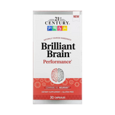 21st Century, Brilliant Brain Performance, 30 Capsules