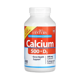 21st Century, Calcium 500 + D3, 400 Tablets