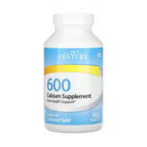 21st Century, Calcium Supplement 600, 400 Tablets