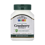 21st Century, Cranberry Extract, Standardized, 60 Vegetarian Capsules