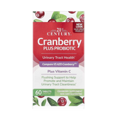 21st Century, Cranberry Plus Probiotic, 60 Tablets