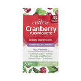 21st Century, Cranberry Plus Probiotic, 60 Tablets