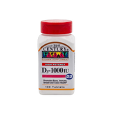 21st Century, D3, 25 mcg (1000 IU), 110 Tablets