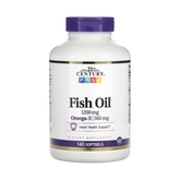 21st Century, Fish Oil, 1,200 mg, 140 Softgels