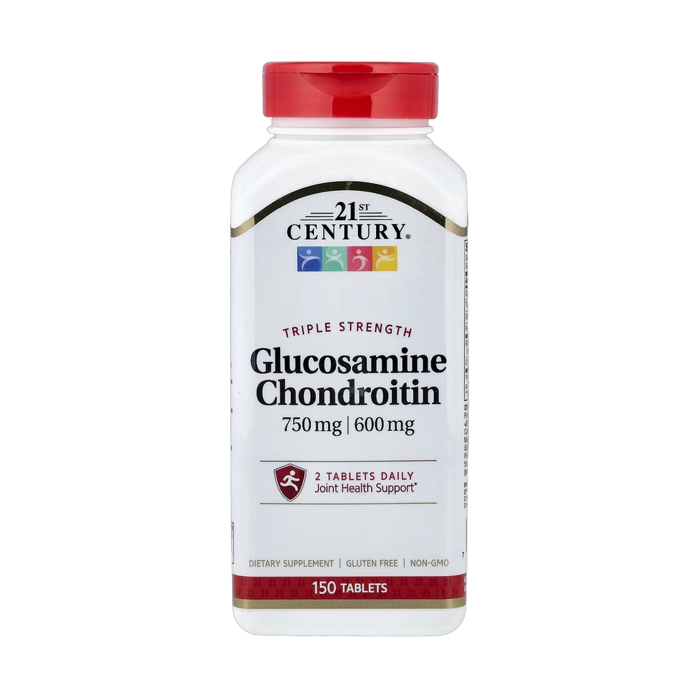 21st Century, Glucosamine Chondroitin, Triple Strength, 150 Tablets