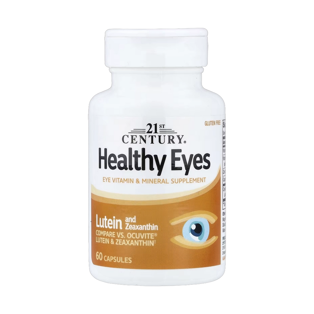 21st Century, Healthy Eyes, Lutein and Zeaxanthin, 60 Capsules