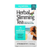21st Century, Herbal Slimming Tea, All Natural, Caffeine Free, 24 Tea Bags, 1.7 oz (48 g)