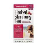 21st Century, Herbal Slimming Tea, Cranraspberry, Caffeine Free, 24 Tea Bags, 1.7 oz, 48 g