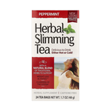21st Century, Herbal Slimming Tea, Peppermint, Caffeine Free, 24 Tea Bags, 1.7 oz, 48 g