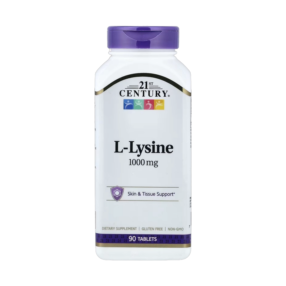 21st Century, L-Lysine, 1,000 mg, 90 Tablets