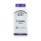 21st Century, L-Lysine, 1,000 mg, 90 Tablets