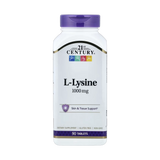 21st Century, L-Lysine, 1,000 mg, 90 Tablets