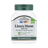 21st Century, Lion's Mane, 2,100 mg, 60 Vegetarian Capsules