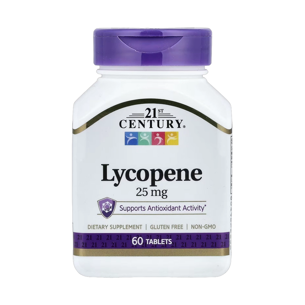 21st Century, Lycopene, 25 mg, 60 Tablets