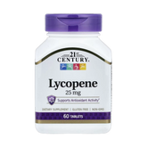 21st Century, Lycopene, 25 mg, 60 Tablets