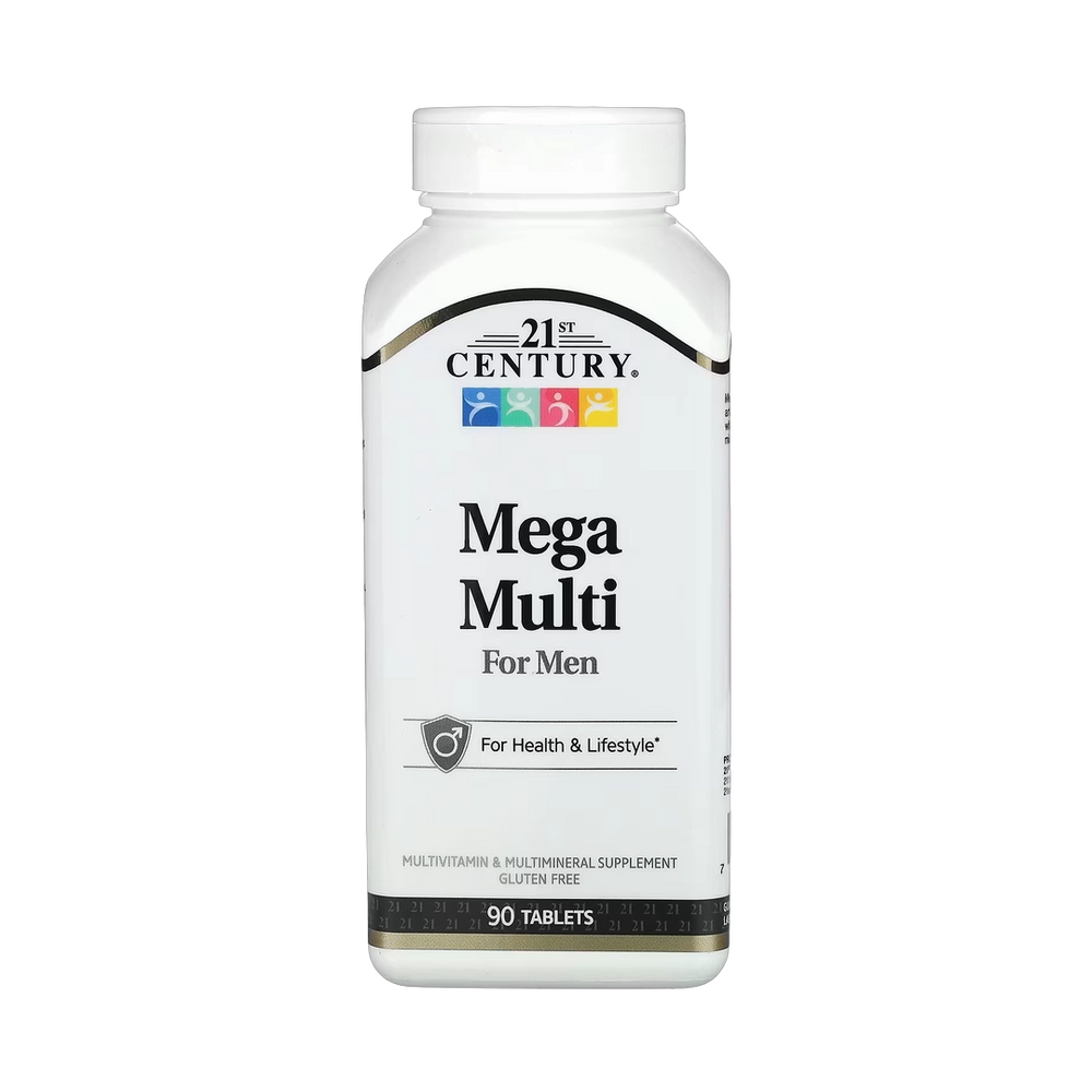 21st Century, Mega Multi for Men, 90 Tablets